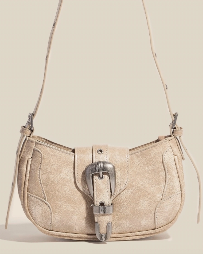 Western Buckle Shoulder Bag