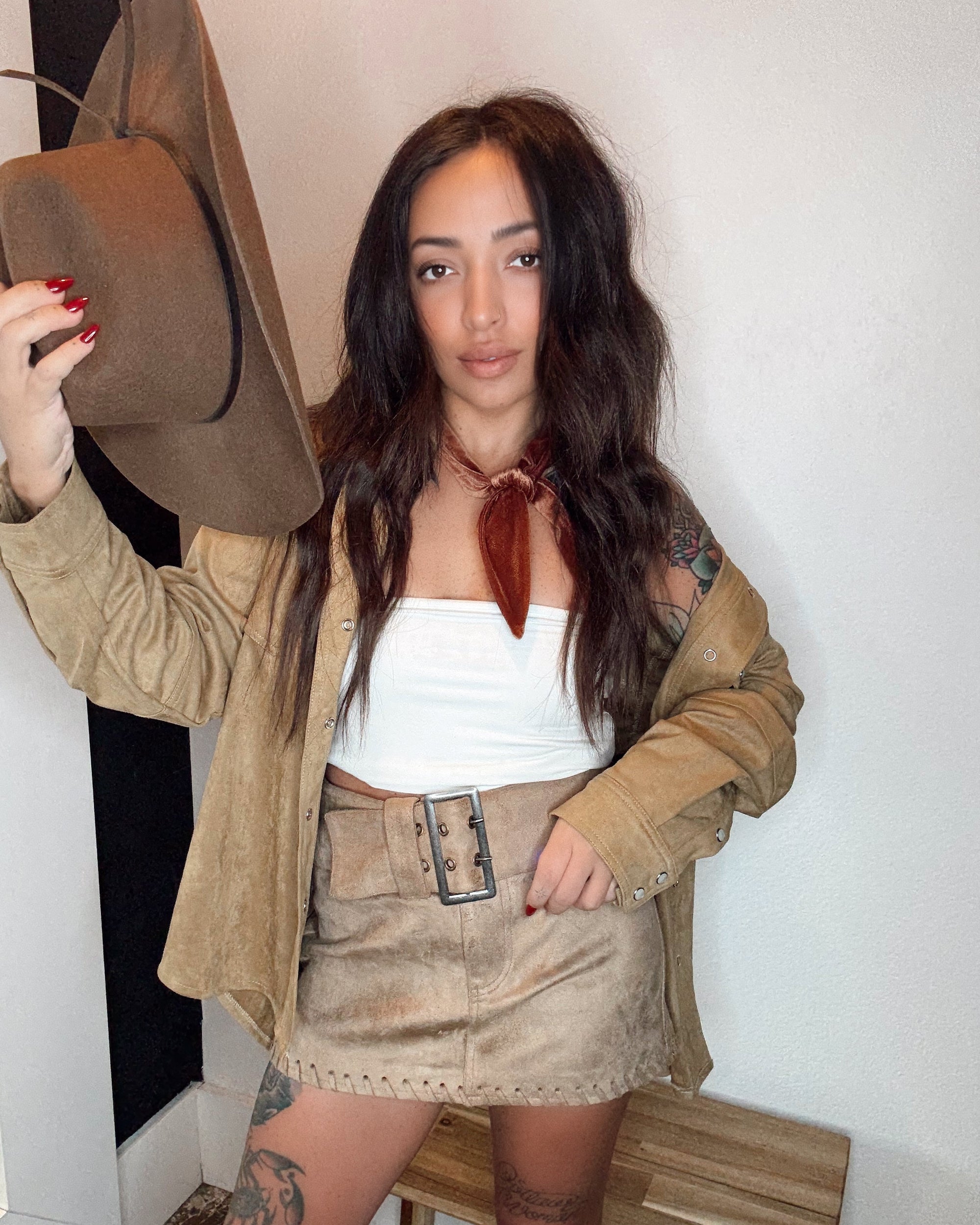 Suede Shacket