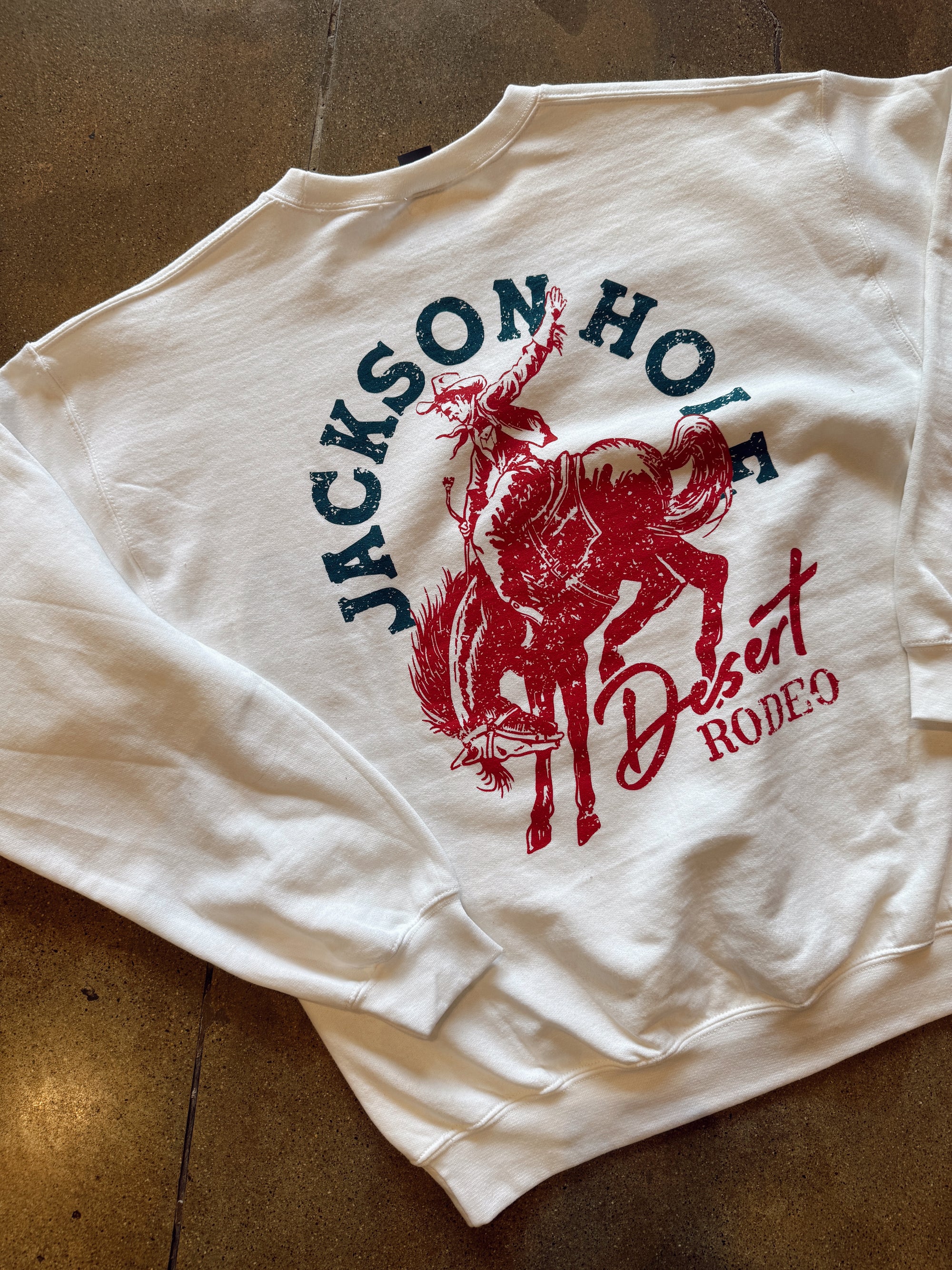 Jackson Hole Rodeo Crewneck