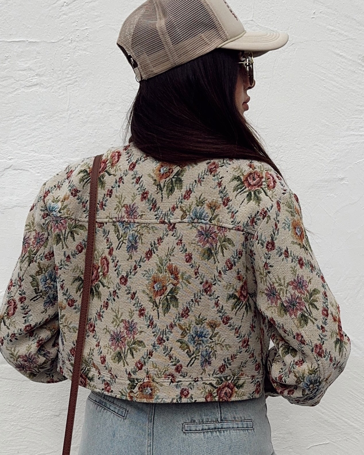 Floral Tapestry Barn Jacket