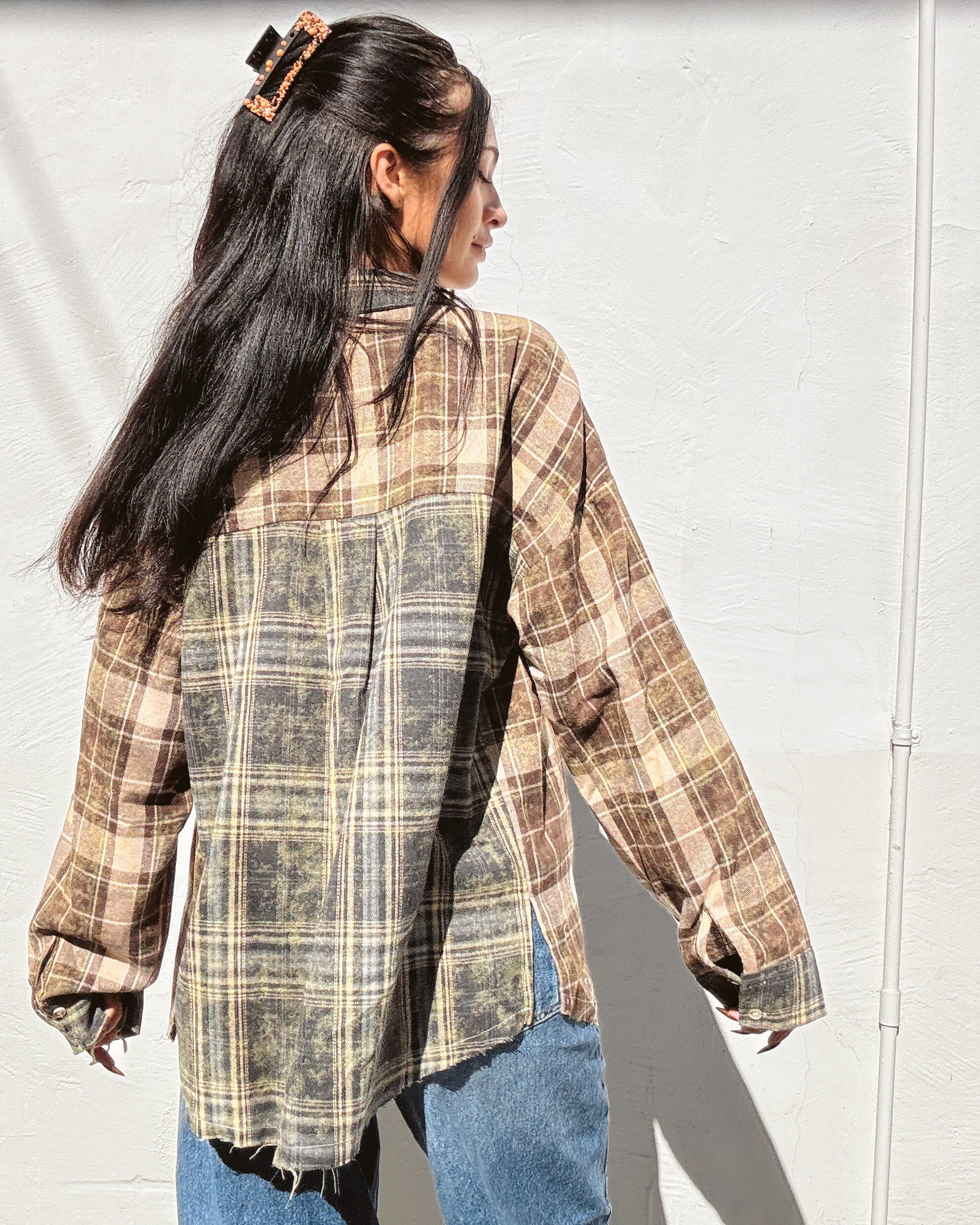 Faded Vintage Wash Flannel