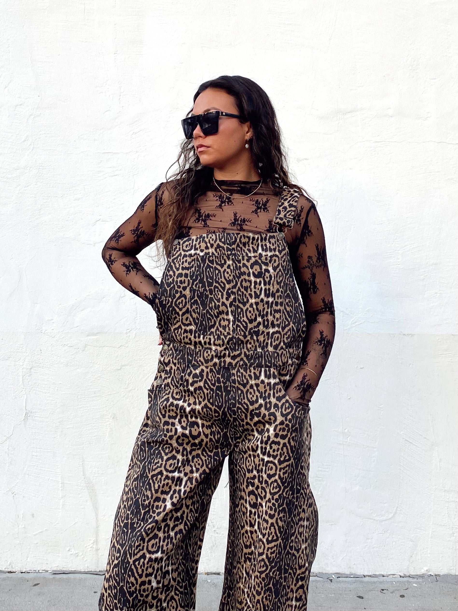 Leopard Overalls