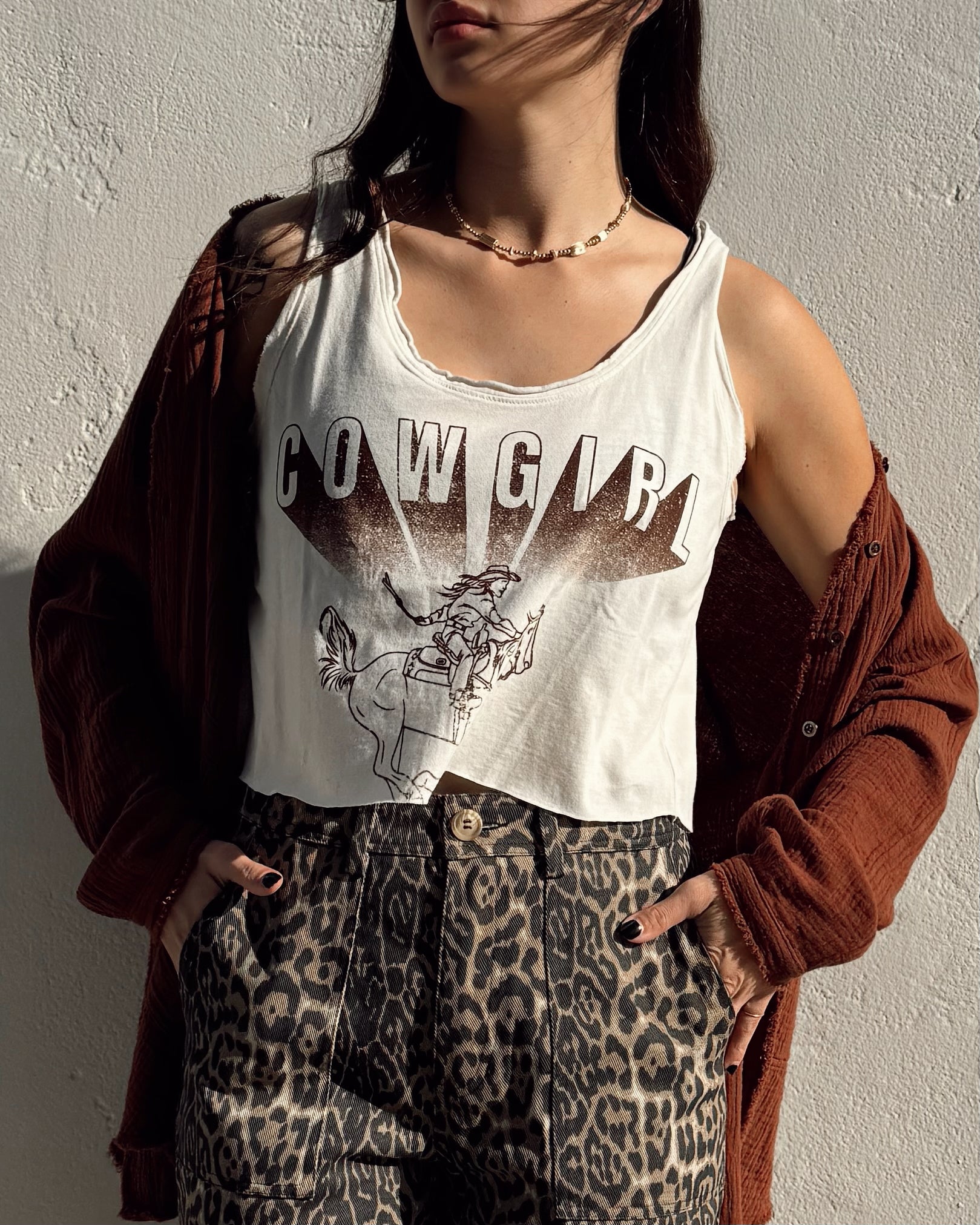 Cowgirl Crop Tank