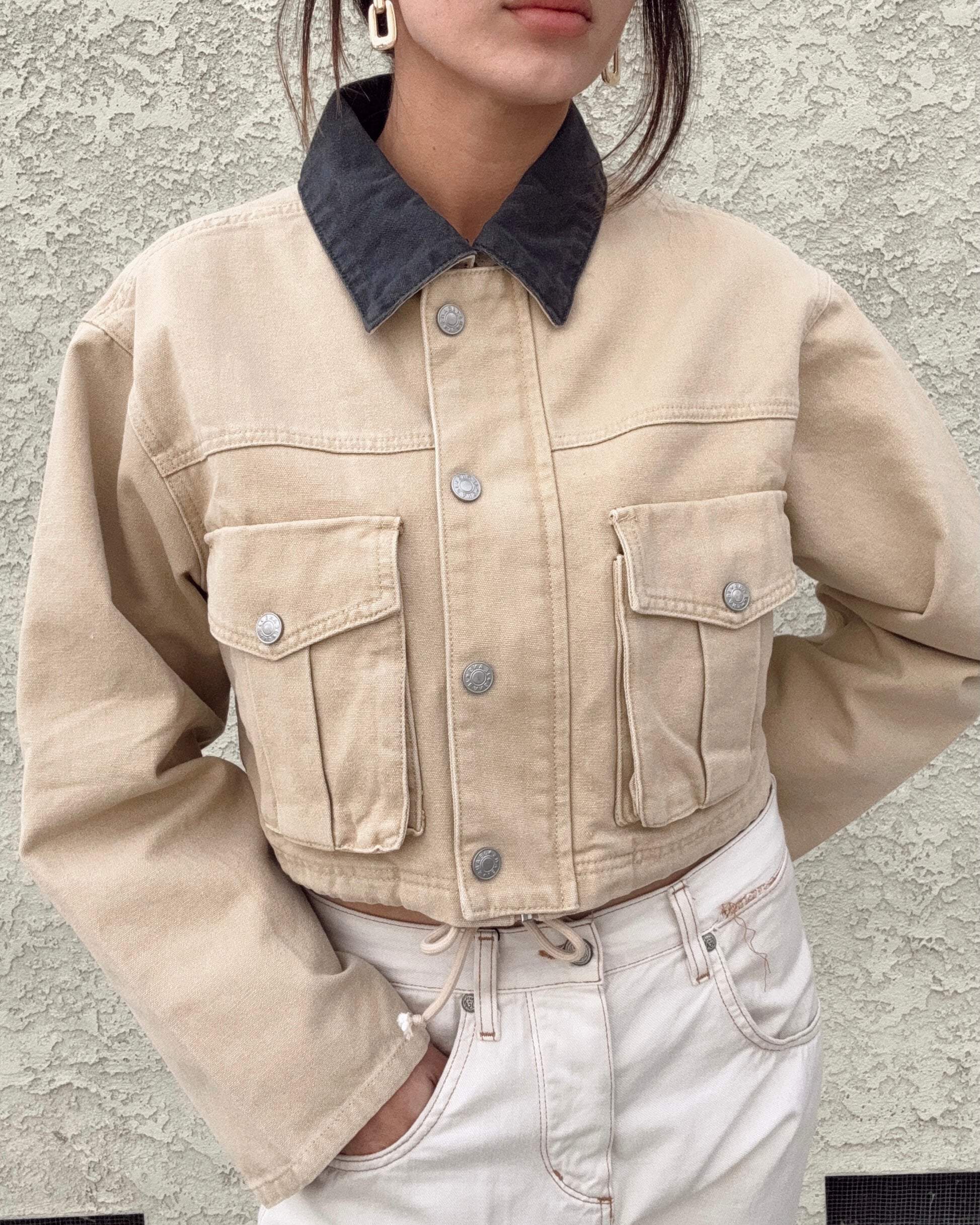 Crop Chore Jacket