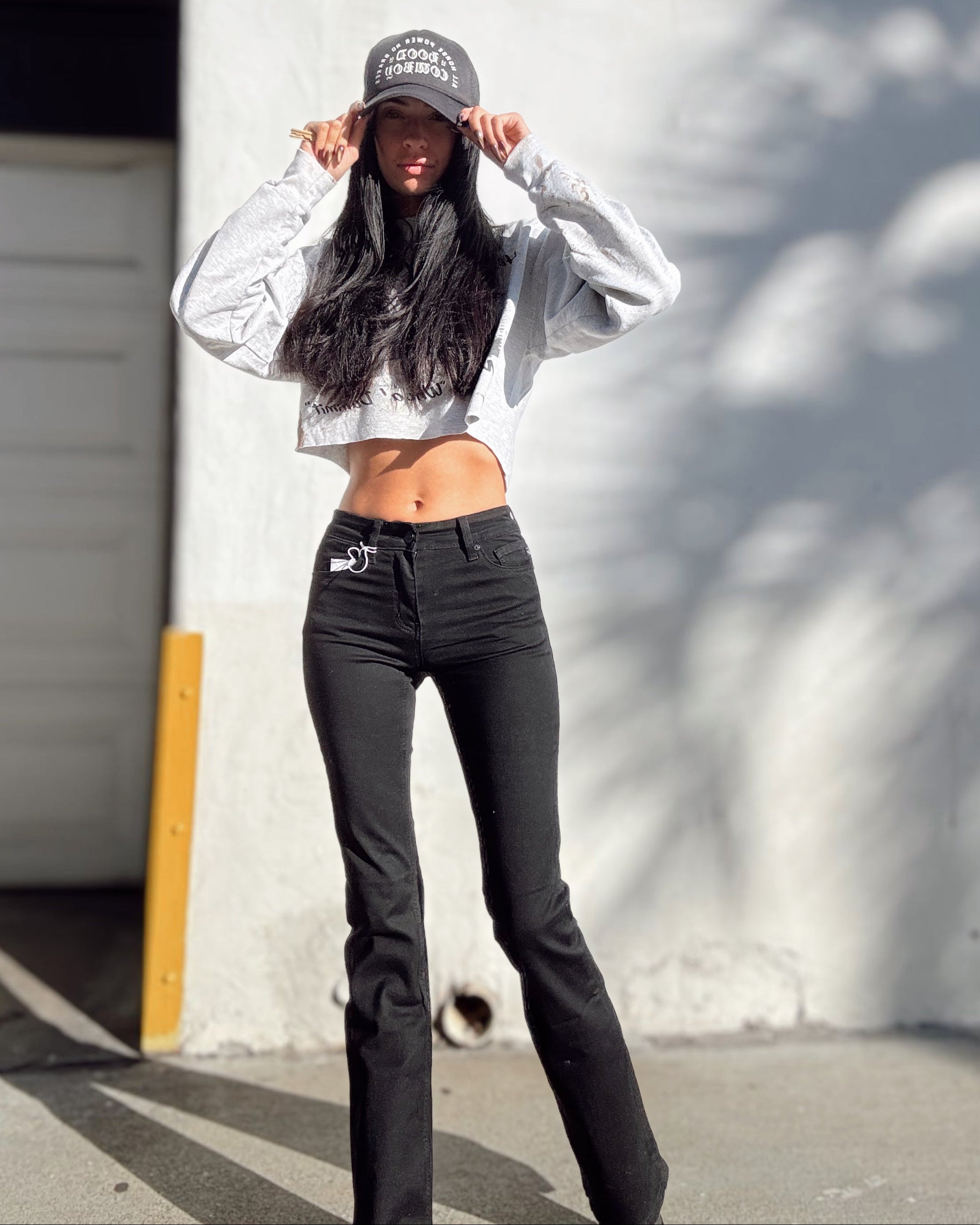 Classic Bootcut Jeans - Black