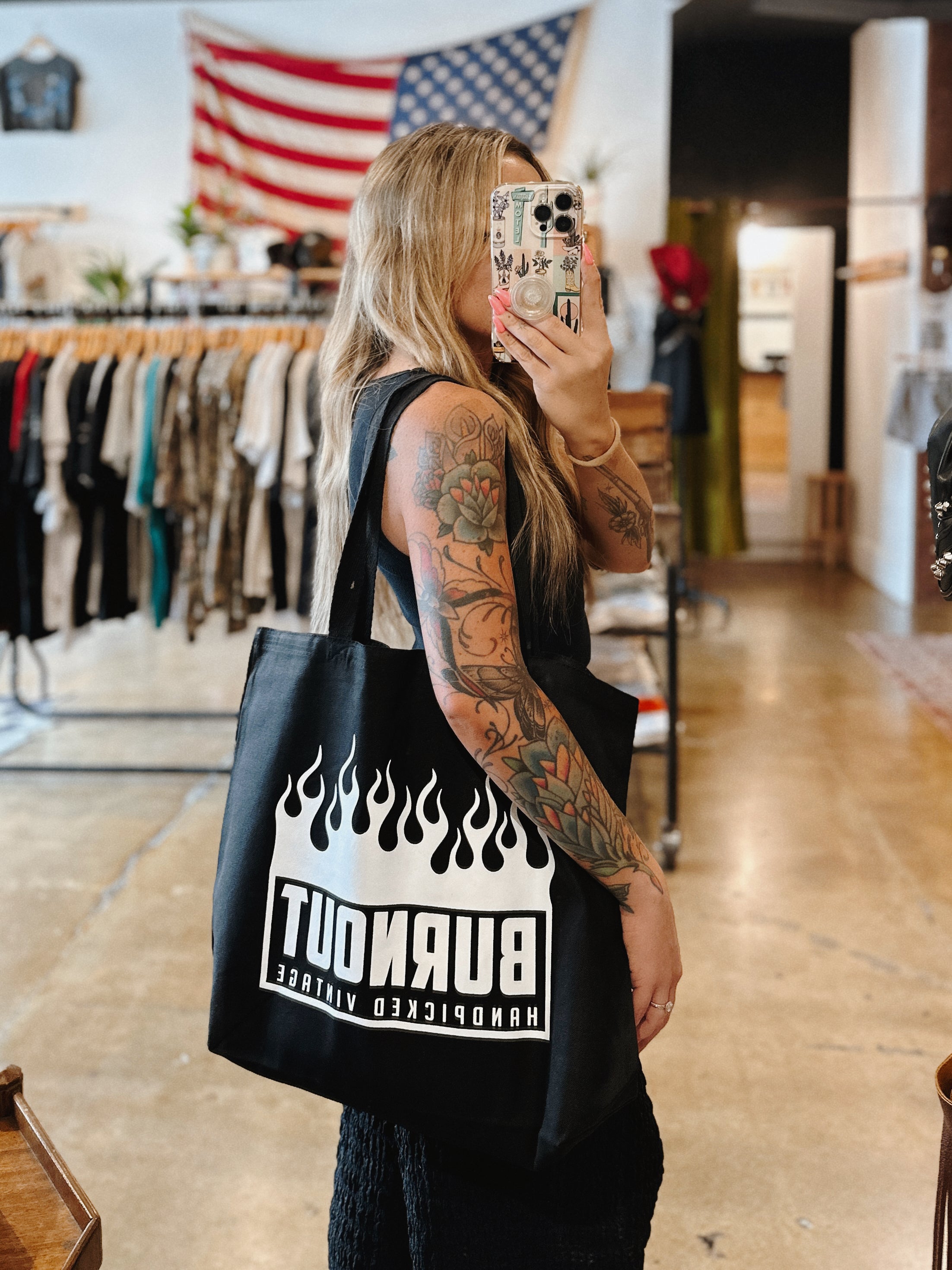 Burnout Shop Tote