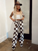 Check In Wide Leg Pants
