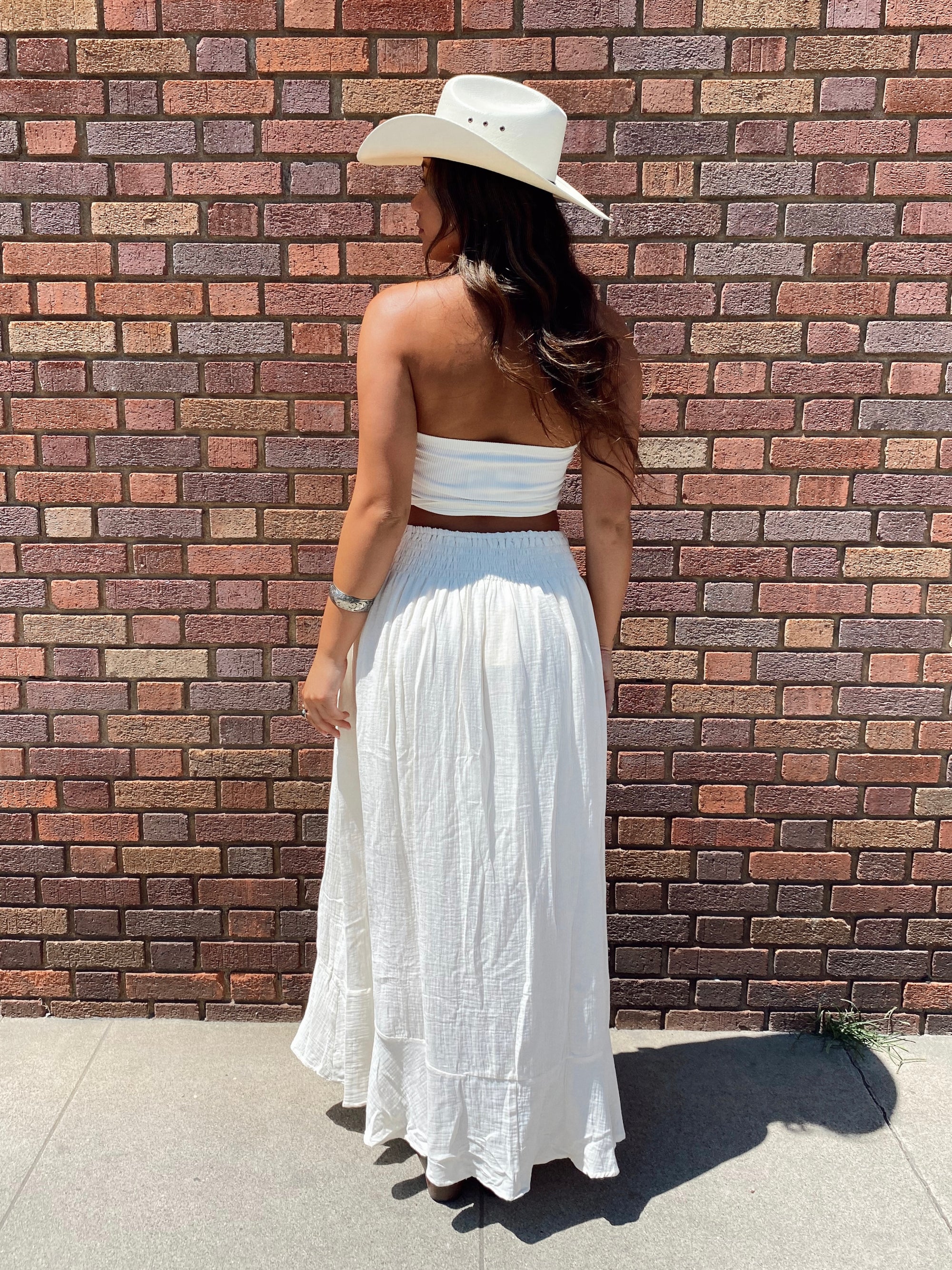 Button Maxi Skirt - Two Colors