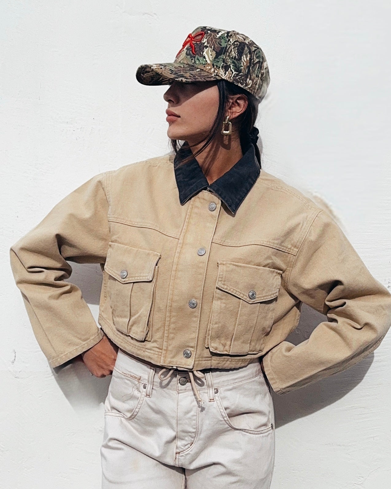 Crop Chore Jacket