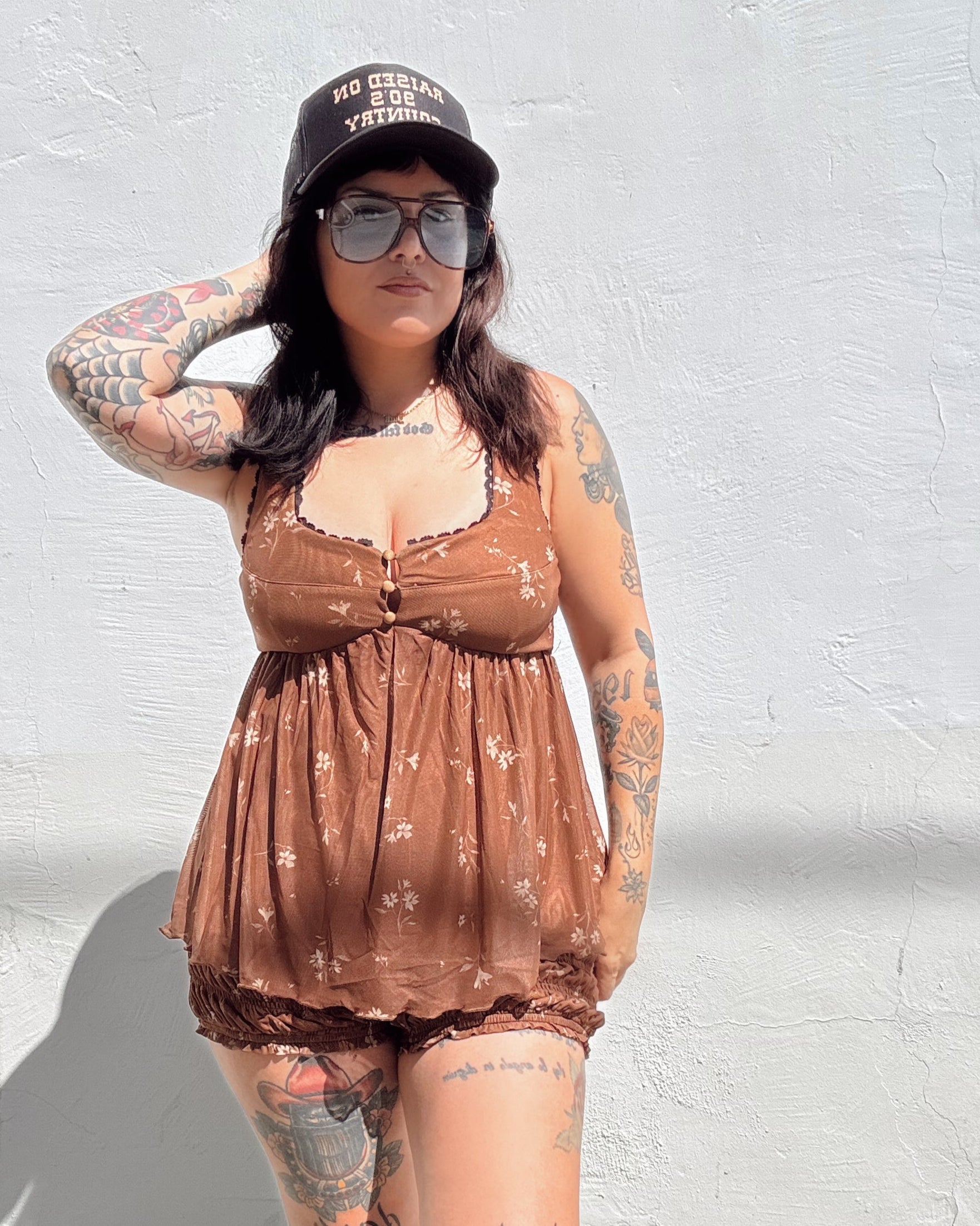 Floral Babydoll Set