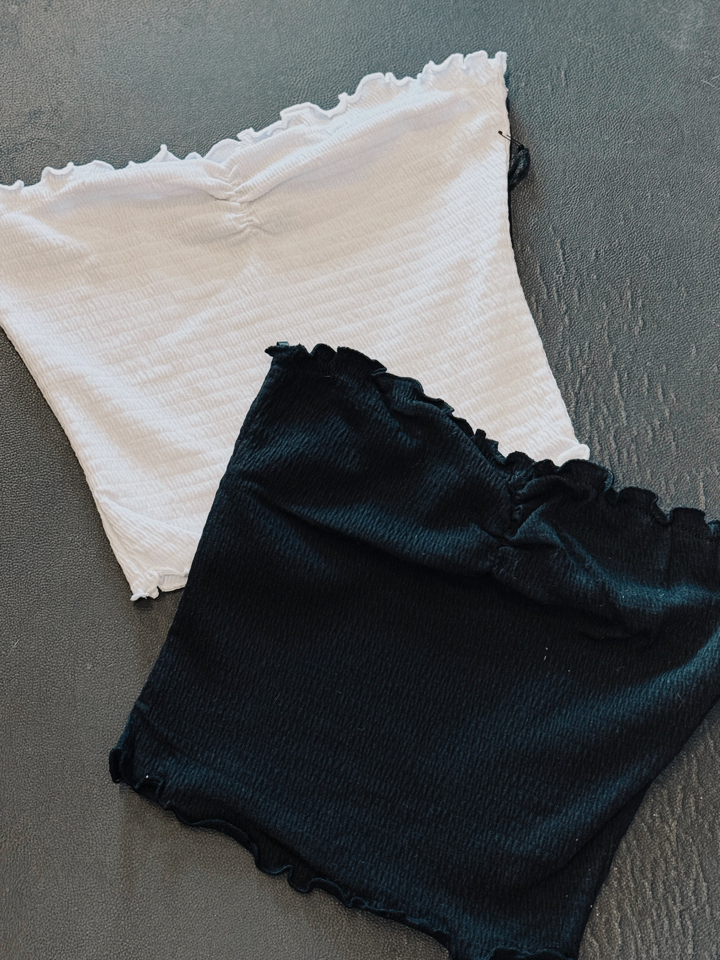 Ruffle Tube Top