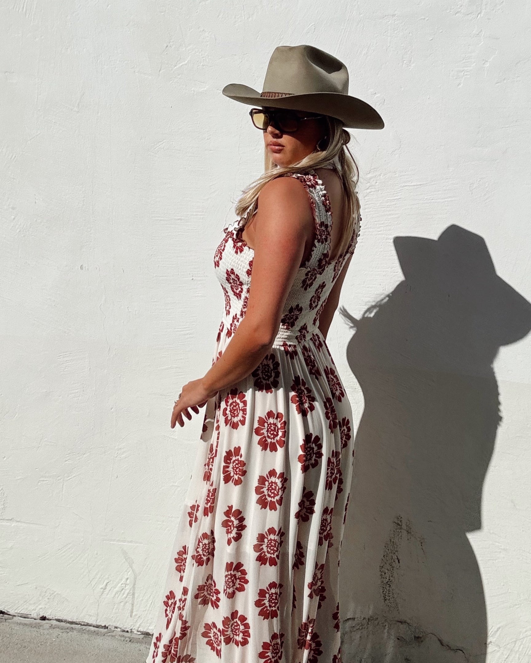 Flower Maxi Dress