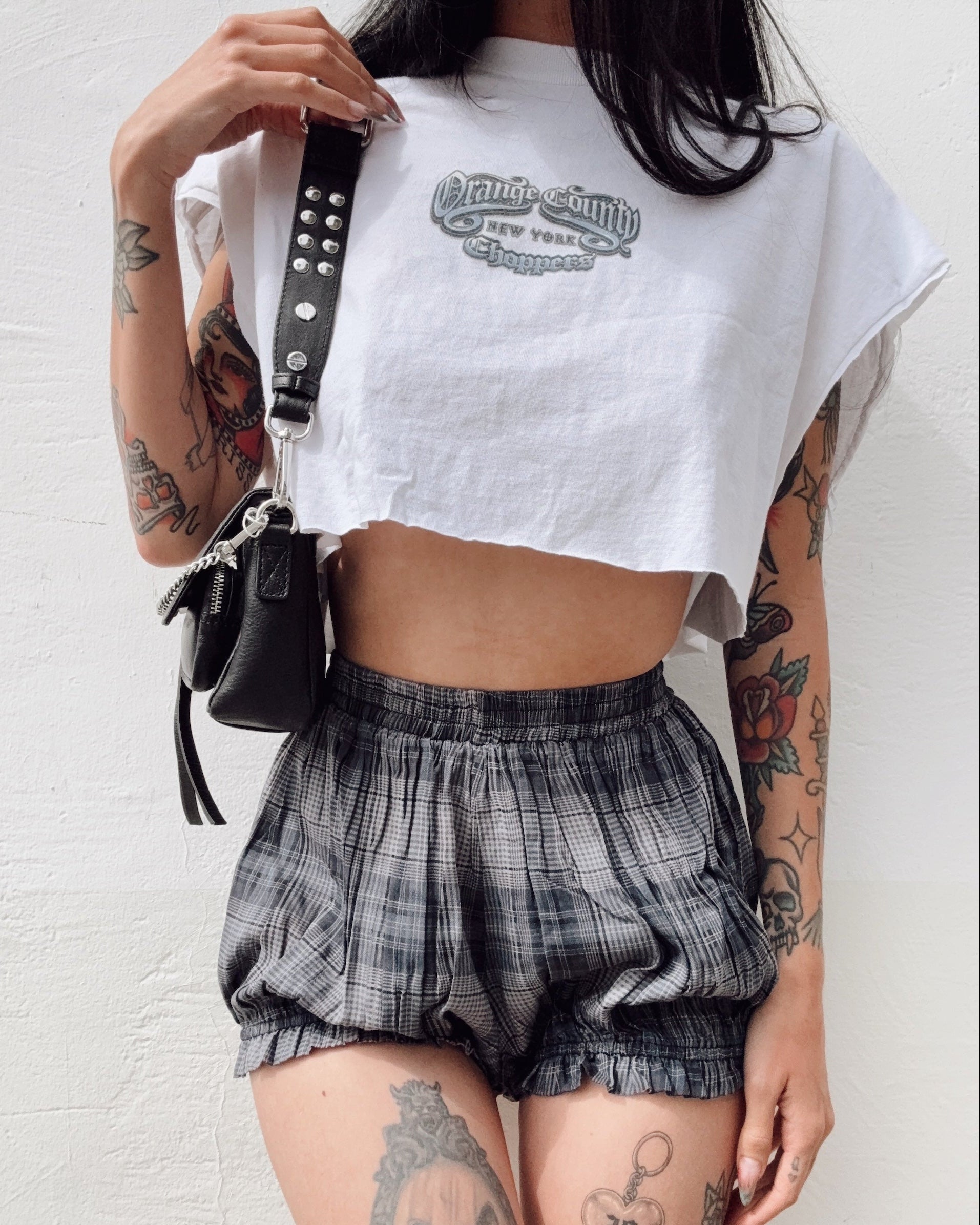 Plaid Bloomer Shorts