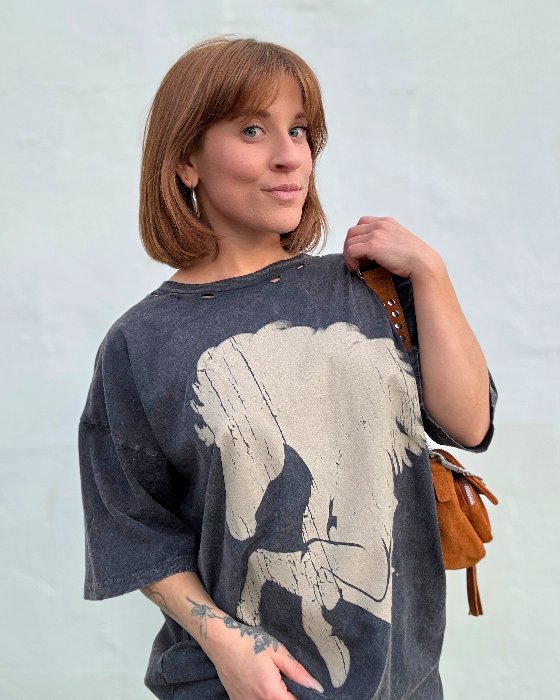 Oversized Horse Tee