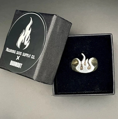 The Flame Signet Ring - READY TO SHIP