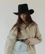 June Teardrop Rancher - Black