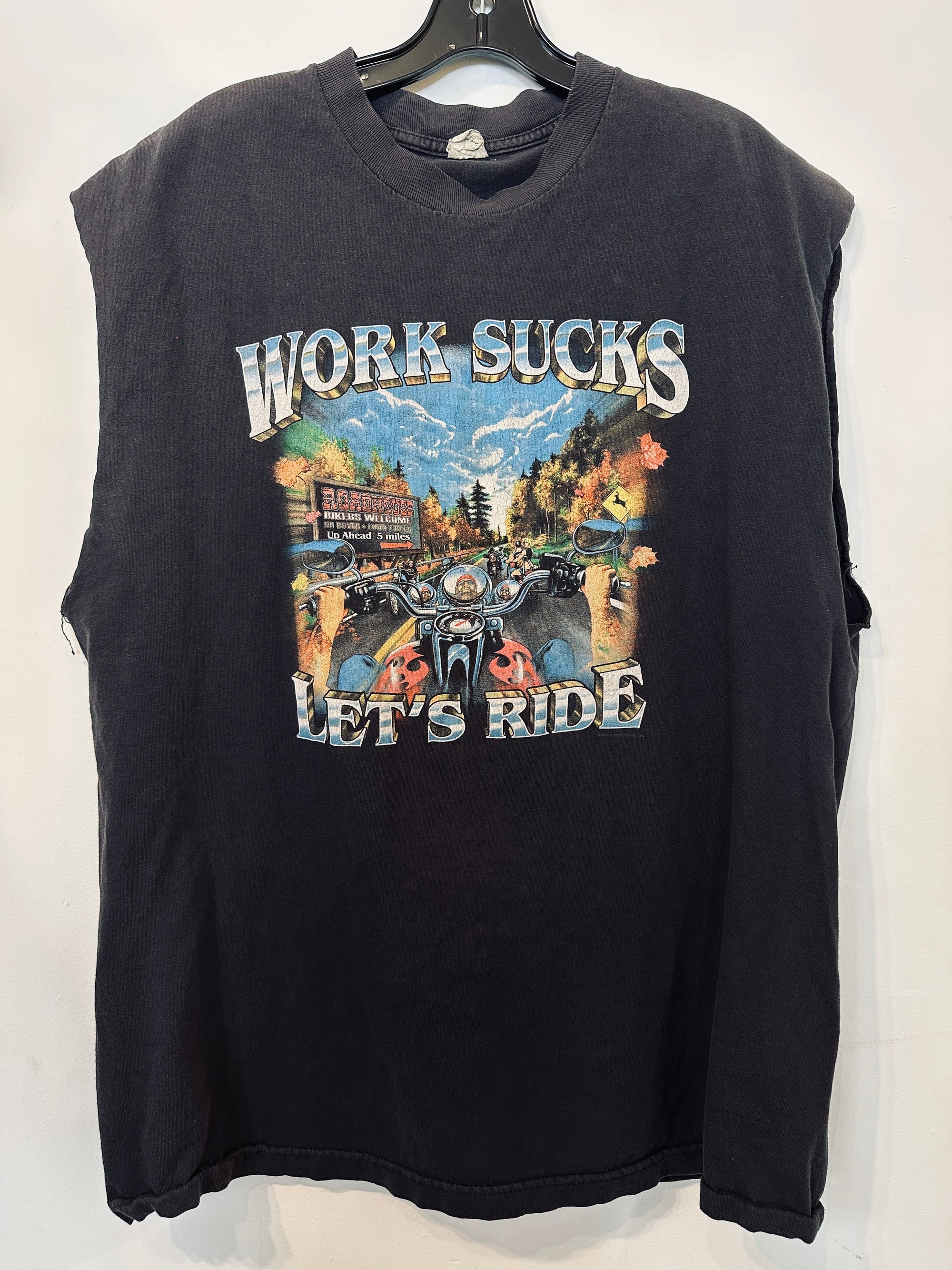 Works Sucks Vintage Tee