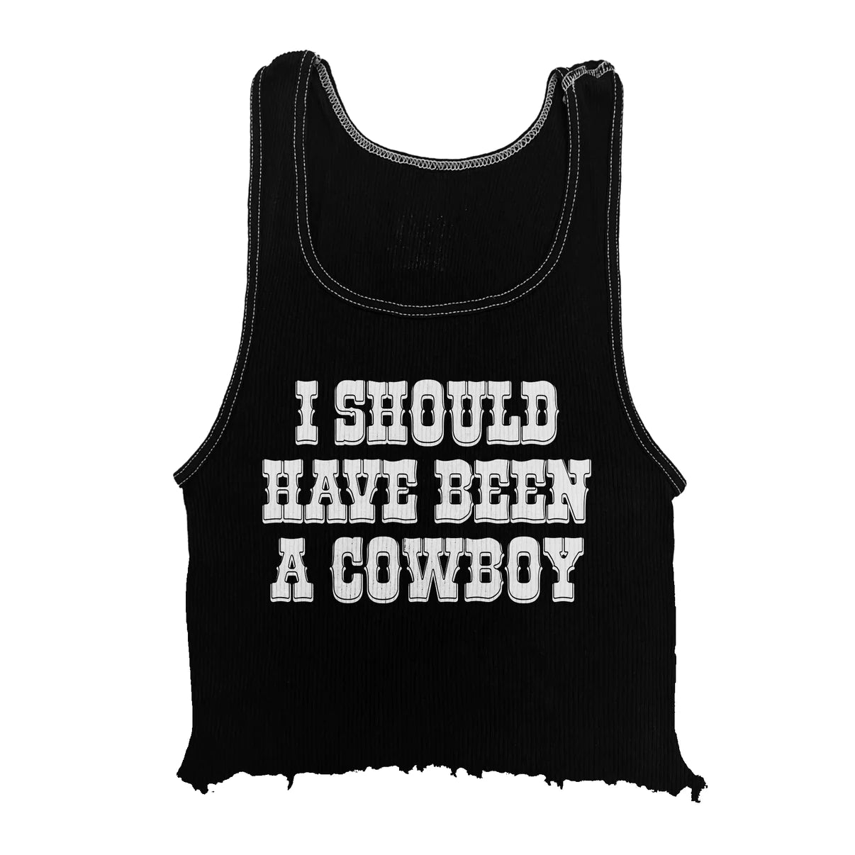 Cowboy Crop Tank