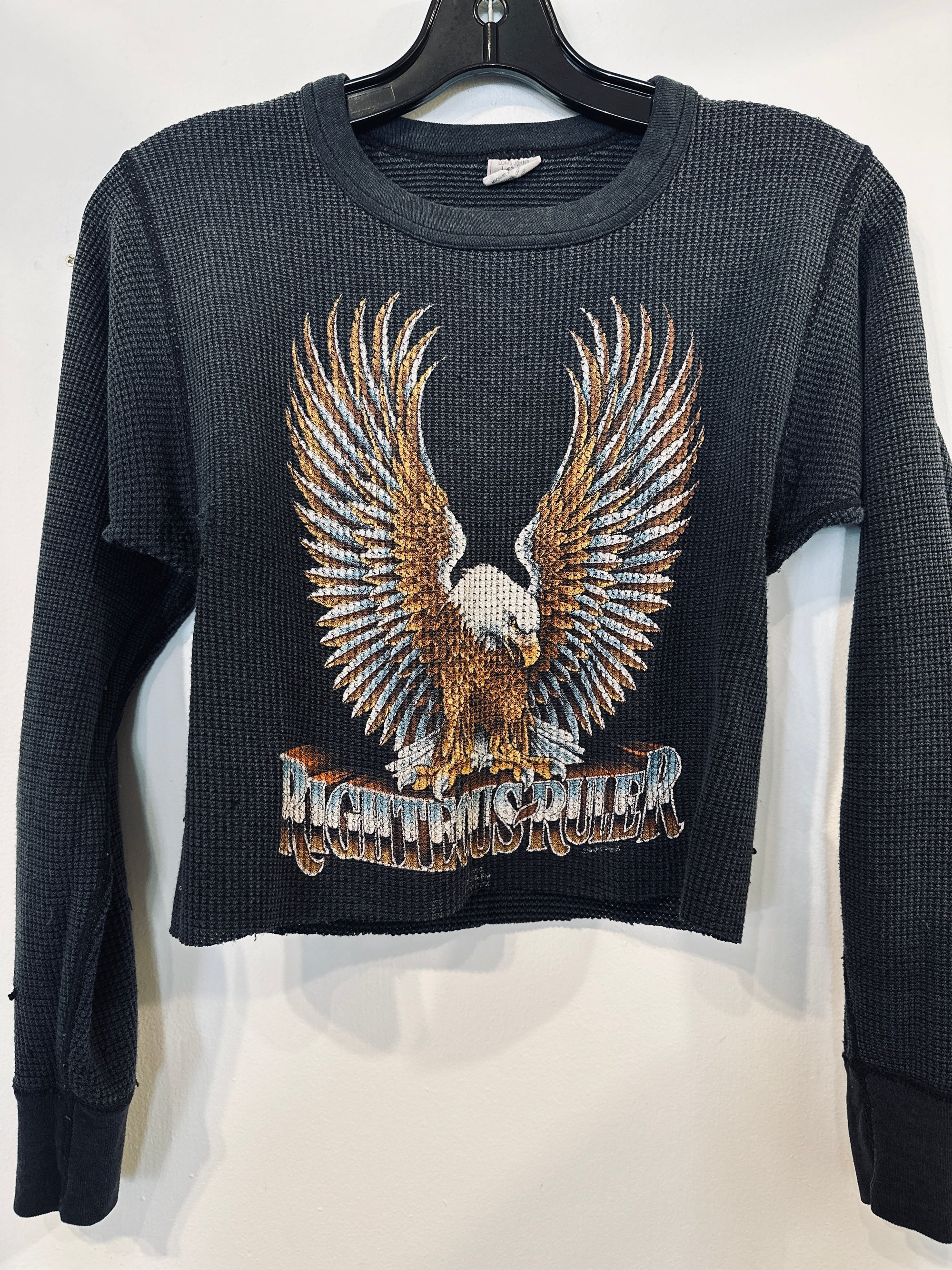 Righteous Ruler Vintage Crop Thermal Vintage