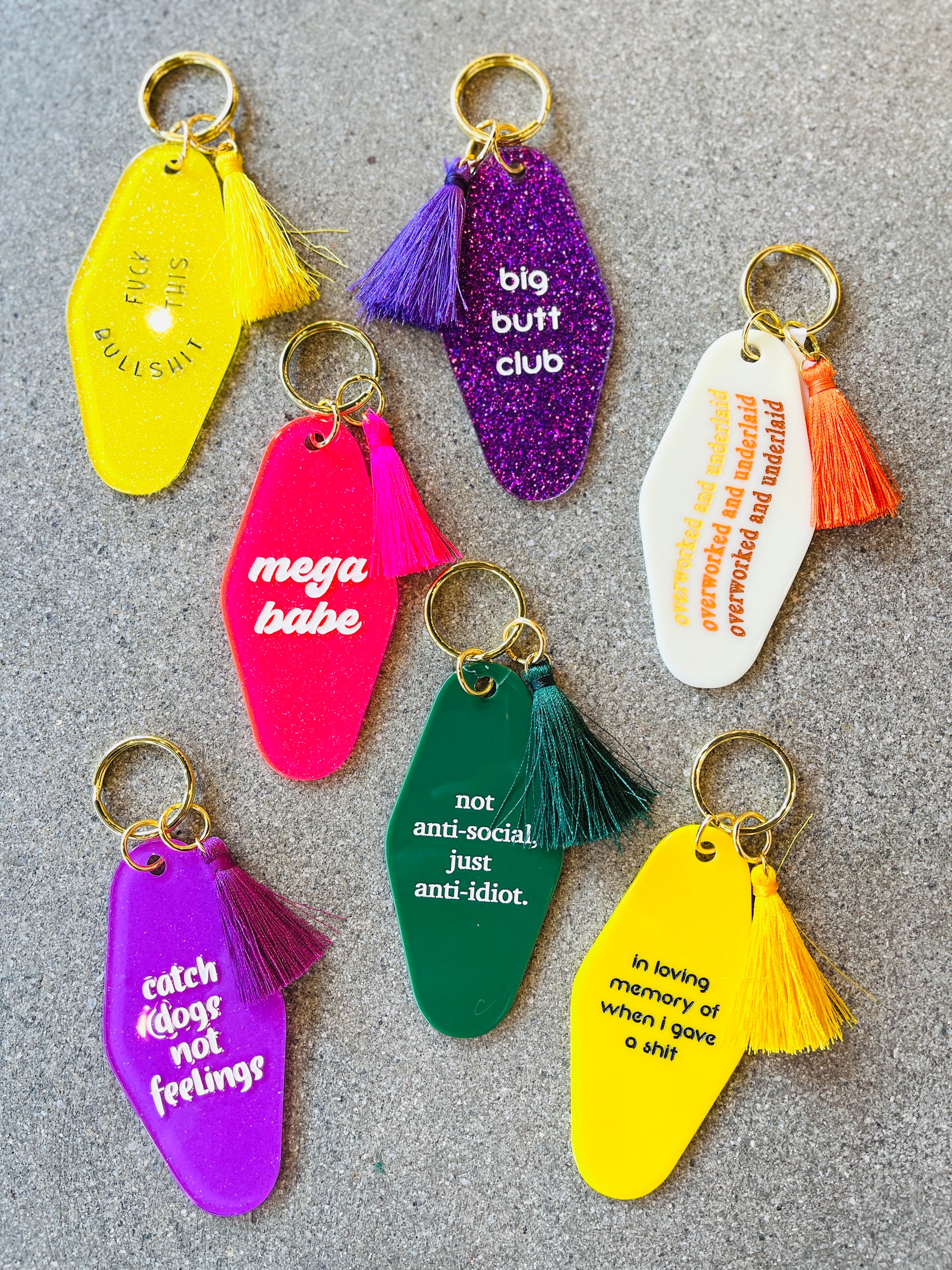 Motel Keychain Fun Club