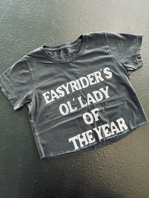 Easyriders Ol Lady Crop Tee Bandit Brand