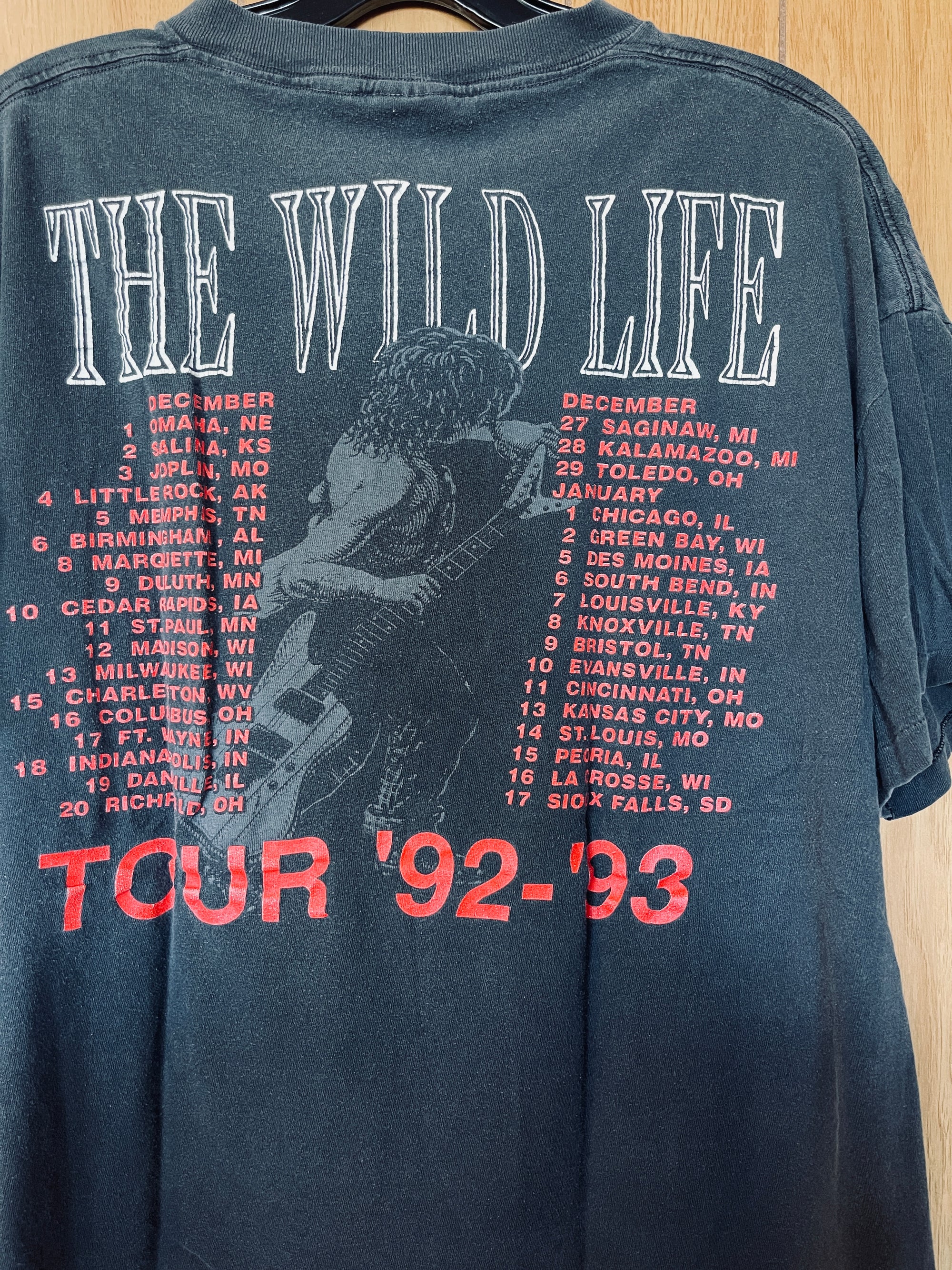 Slaughter 1992 The Wild Life Vintage Tee Vintage