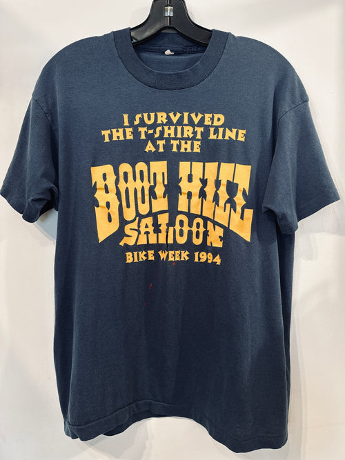 '94 Boot Hill Saloon T Shirt Line Vintage Tee Vintage